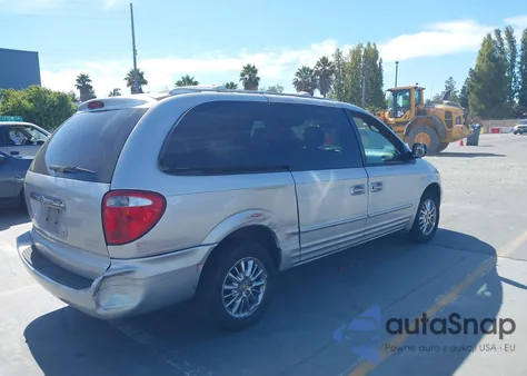 2002 Chrysler Town & Country Limited из США, поврежденный, VIN 2C8GT64L62R683472
